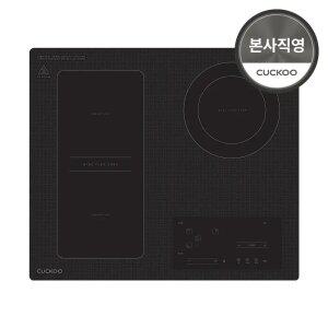 본사) 쿠쿠 3구 하이브리드 전기레인지 CIHR-D3415MFB