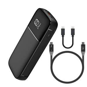 100W 초고속 보조배터리 휴대폰 노트북 휴대용 충전기 PD PPS 대용량 20000mAh 썬더볼