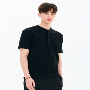 [체이스컬트] [2Color] M 헨리넥 반팔티