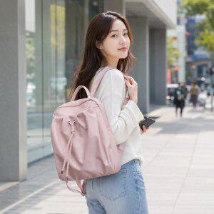 여성 백팩 데일리 가방 가벼운 대학생 직장인 여행용 데일리백 크로스백 버킷백 캐주얼
