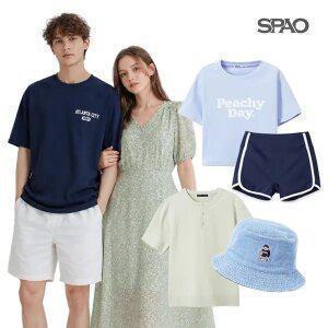 [스파오] 썸머 막차탑승! 반팔티/나시/냉감/반바지/린넨/쿨자켓 외 막바지쇼핑 ~83%OF