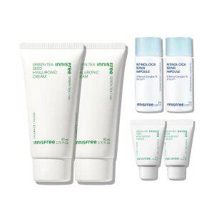 이니스프리 그린티 씨드 히알루론산 크림 80mL (튜브형) 2개 + GIFT