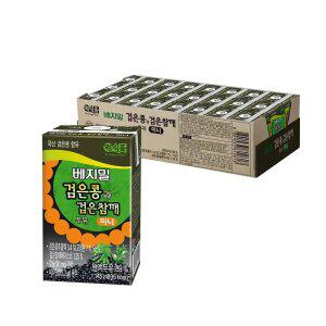 베지밀 검은콩과 검은참깨 두유 145ml 24팩