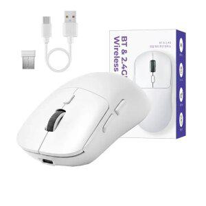 블루투스 무선 마우스 USB 고감도 저소음 초경량 듀얼 게이밍마우스 노트북 충전식 휴