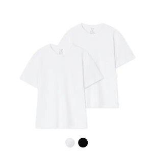 [팔랩키즈] [2PACK] 남여 20수 헤비웨이트 무지 반팔티셔츠_PKZ99TS001