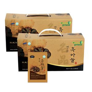 헬스프랜드 명품 흑마늘진액 100% 80ml x 60포(2박스) 흑마늘즙