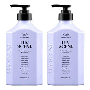 럽센트 바디워시 어텀비치 시솔트머스크향 500ml, 2개