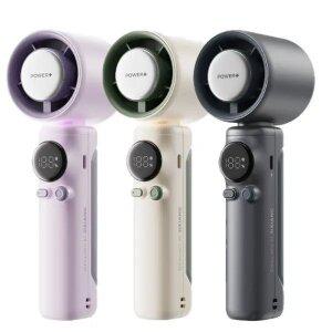 1+1 휴대용 선풍기 고속 미니 선풍기 4000mAh 손선풍기 핸디 USB 선풍기 100단조절 S0