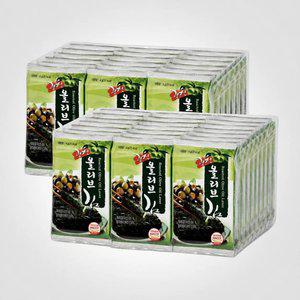 [삼촌식탁] 광천해저 올리브김4g 16입 X 2묶음 (총 32봉/1BOX)