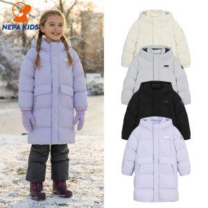 NEPA KIDS 네파키즈 공용 시그니처 롱 덕 다운자켓 KLF2051