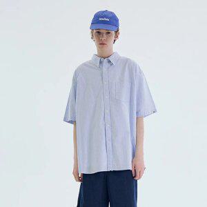 옥스퍼드 스트라이프 빅핏 셔츠 (MIBAC5506)