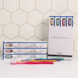 [S&G Dental] 치과칫솔 일반용 이중슬림모 12개입세트