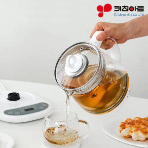 대용량 1.8L 전기포트 SUS304스테인레스 전기 무선 멀티 커피/티/약재/차/분유 포트 주