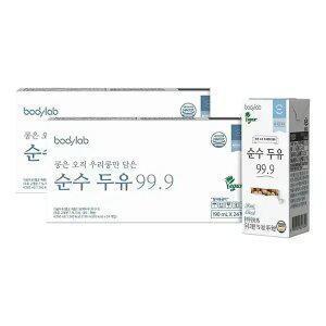 [Tday] 바디랩 순수두유 99.9 24팩, 2박스