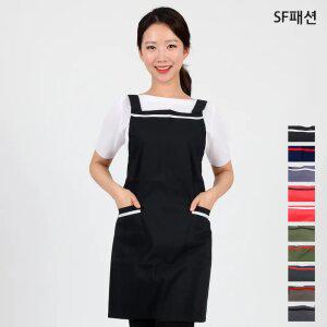 가벼운 H형 앞치마 요양원 요양보호사 노인복지 단체 식당 카페 50장이상 인쇄무료
