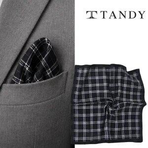[탠디] TANDY 베이직 블랙 손수건 스카프