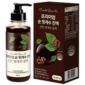 정원담 프리미엄 순 헛개수 진액 480g 1통