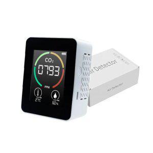 공기측정기 공기질측정기 이산화탄소 CO2 미세먼지 PM2.5 포름알데히드 HCHO TVOC 온습