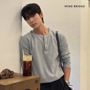 [택가 59,900원]마인드브릿지 헨리넥티셔츠_4컬러