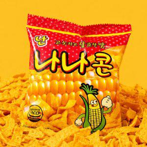 추억의 옥수수 과자 서울식품 난나나콘 50g x 40봉