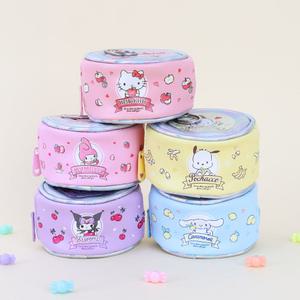 귀여운 산리오 캐릭터 파우치 키링 과일캔 디자인 / 핸드폰 에어팟 가방 장식 열쇠고리