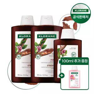 클로란 퀴닌 에델바이스 샴푸 400ml 2개+200ml 1개+피오니 100ml 추가 증정