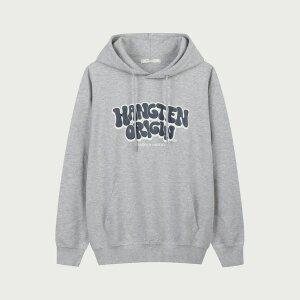 [행텐] 공용 더블페이스 퍼프 로고 후드티셔츠_055(10560-031-204-07)