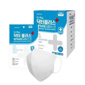 프리미엄 새부리형 마스크 KF-94 대형 개별포장 50매 100매 화이트