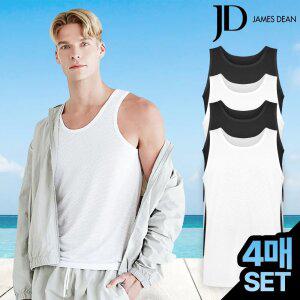 제임스딘 남성 쿨링 메쉬 이너웨어 나시 4PACK