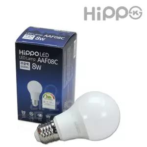 히포 LED 전구 8w 10w 12w 14w 주광색 전구색 LED램프 조명