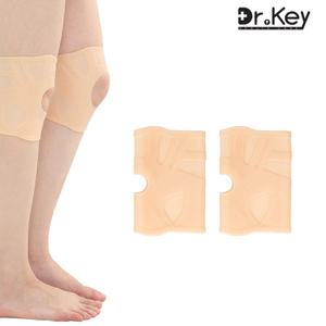 닥터키 초경량 실리콘 무릎보호대 2개입 국내생산 무릎통증 등산 레저활동 탁구장 테니스 헬스