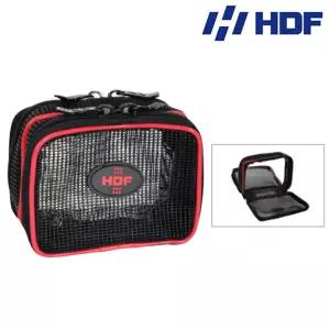 HDF 해동 양면 2단 블랙 더블 망사파우치 찌케이스