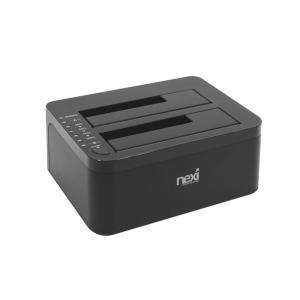 하드 도킹스테이션 USB3.0 2베이 HDD 연결 NX0619