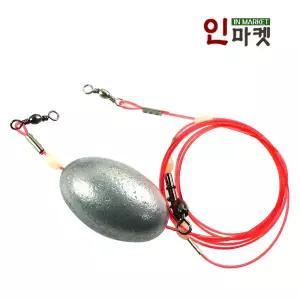 씨타임 파이프도래 원투채비 묶음추 낚시 자작채비