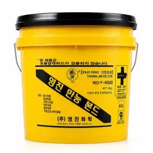 영진만능본드 바닥재 데코타일 바닥재전용 본드 디럭스타일 각종 바닥 접착제10kg