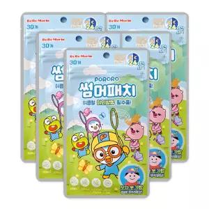 뽀로로 썸머패치 30매입x5개 캠핑 모기퇴치 스티커