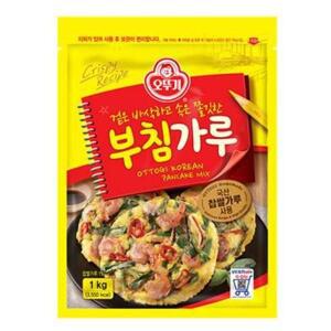 오뚜기 부침가루 1KG 자취 대용량 식자재 선물 튀김 제사 명절 부침개 간식