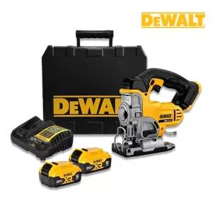 [디월트] DCS331P2 20V MAX 충전 직쏘 5.0Ah 배터리2개