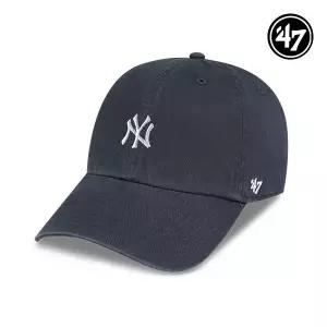 [47brand]47 브랜드 뉴욕양키스 MLB 남자 여성 엠엘비 볼캡 야구 모자 빈티지 네이비 B-BSRNR17GWS-VN
