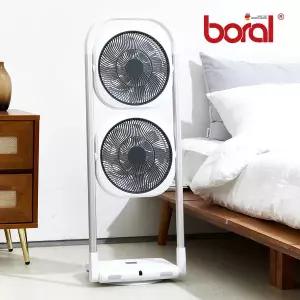 [보랄] THE DAILY 듀얼 헤드 BLDC 접이식 선풍기 BR-DH220F