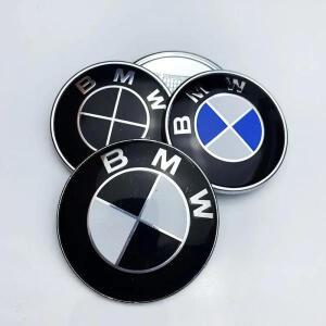 1PC 스티커 엠블럼 82mm 후드 전면 트렁크 로고 Bmw E36 F20 E91 X3 51148132375