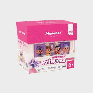 마리오넥스 미니와플 소프트 블록 퍼즐 공주님 280pcs