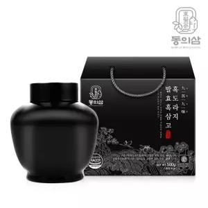 흑도라지 발효흑삼고 구증구포 도라지청 동의삼 명절 건강즙 500g 선물