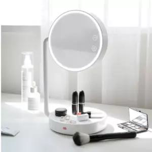 오아 블링 LED 화장대 스탠드 조명거울_화이트