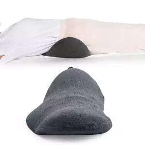 허리받침 경추 차량용 등쿠션 등받이 쿠션 침대 포근한 받침대 베개 휴대용 여행 사무실