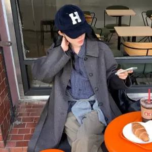 [롯데백화점]올리브데올리브 벨티드 울혼방 핸드메이드 맥코트 OW5XHA53