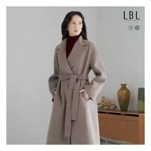 나이스클랍 LBL X NICE CLAUP 25FW 울실크 블렌드 벨티드 코트 1015691
