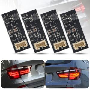 BMW 호환 X3 F25 2011-2017용 테일램프 드라이버 모듈 테일 라이트 칩 2/4개 플러그 앤 플레이 LED 후미등