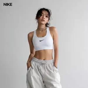 [나이키]나이키 스우스 미디엄 서포트 패드 여성 스포츠 브라 DX6822-100