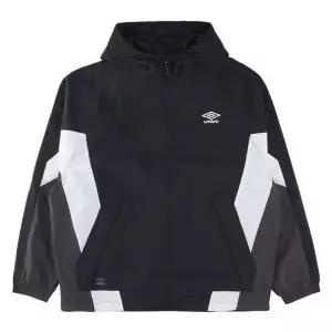 [아웃도어스/엄브로]엄브로 팝러쉬 컬러블럭 후드 아노락 UQ123CWT31 BLK0